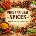Pure & Natural Spices – No Additives, No Preservatives